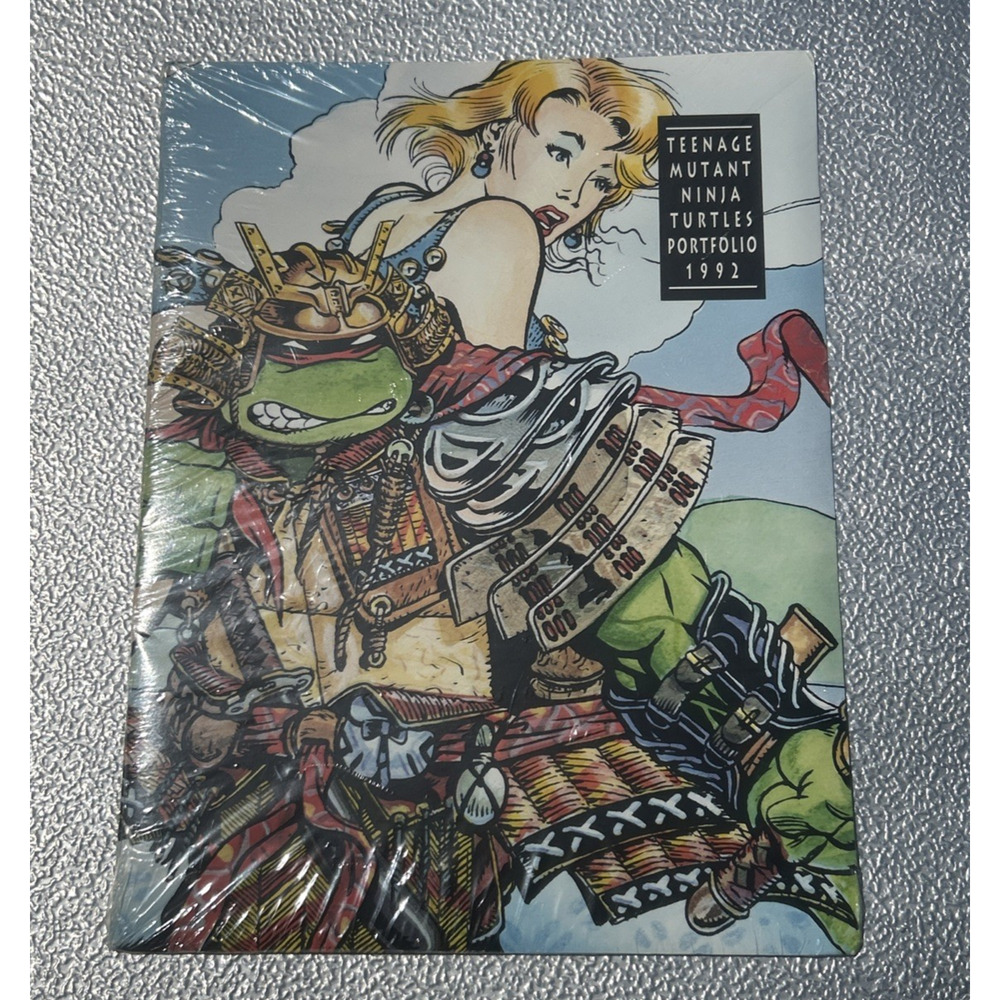 1992 TMNT Portfolio Sealed 9 Prints Mirage Studios Comic Art Teenage Mutant